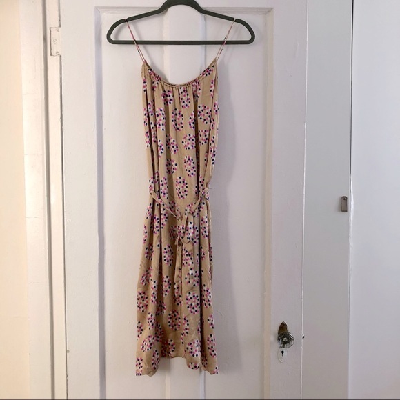 Tucker Silk Midi Slip Dress - Large - Picture 2 of 5